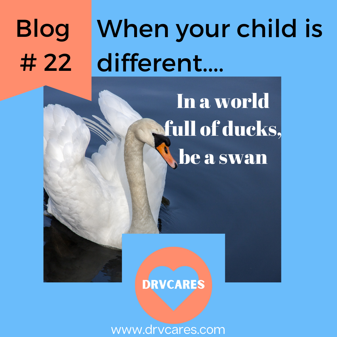 When your child is different. Elizabeth Vainder, M.D.