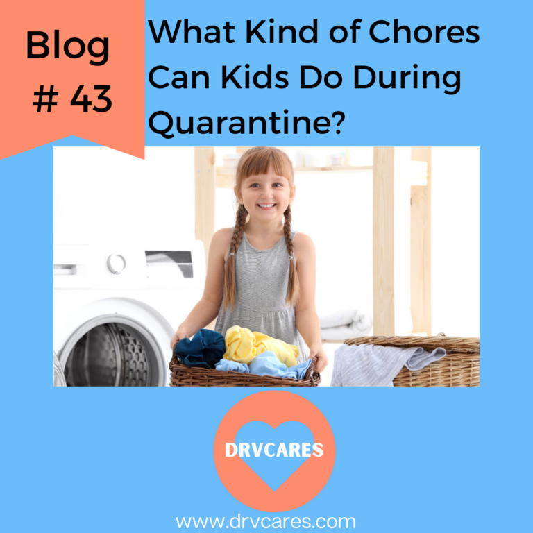 #43: What kinds of chores can  kids do during quarantine?
