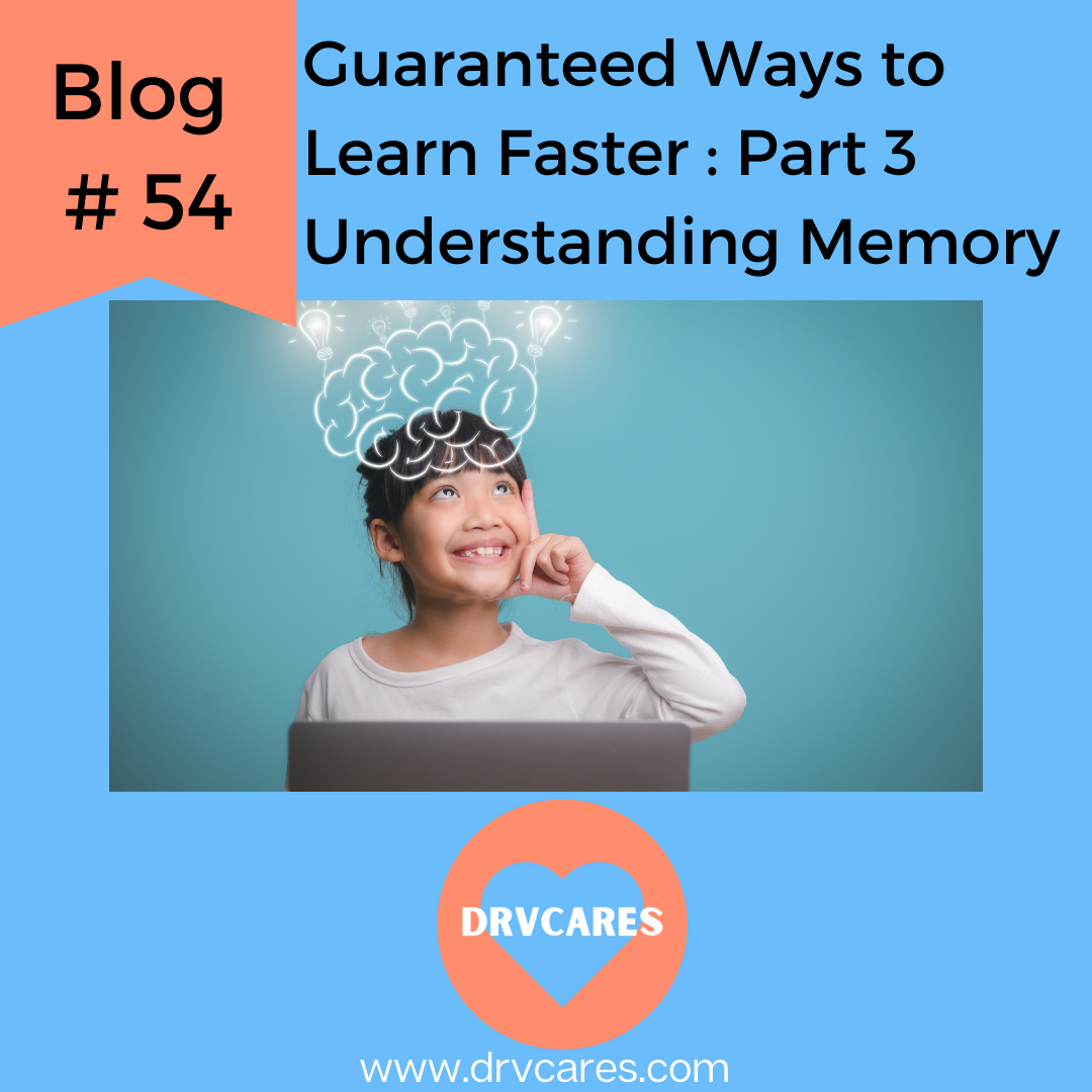 Learning Faster - Understanding Memory Elizabeth Vainder, MD