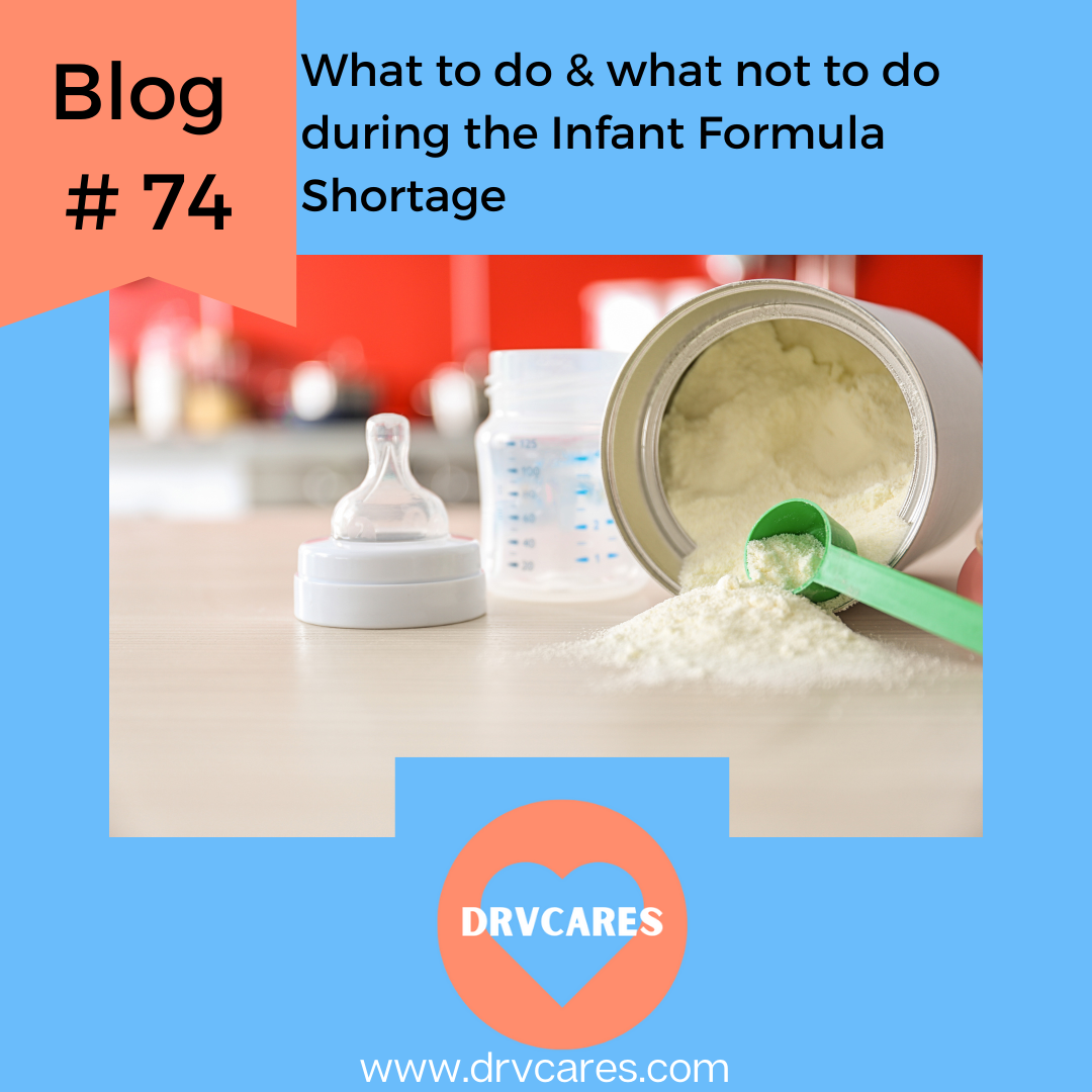 #74: What to do during the Formula Shortage